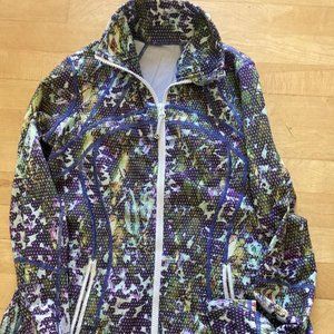 Lu Lu Lemon full zip warm up jacket